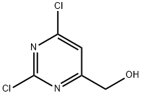 (2,6-dichloropyrimidin-4-yl)methanol 结构式