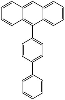 9-(4-联苯基)蒽 结构式