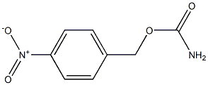 4-硝基苯甲醇氨基甲酸酯 结构式