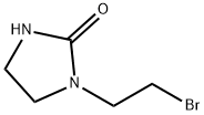 2-咪唑啉酮,1-(2-溴乙基) 结构式