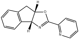 (3AR,8AS)-3A,8A-二氢-2-(2-吡啶基)-8H-茚并[1,2-D]噁唑 结构式