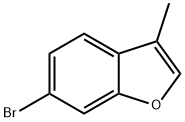 6-溴-3-甲基苯并呋喃 结构式