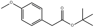 tert-butyl 2-(4-methoxyphenyl)acetate 结构式