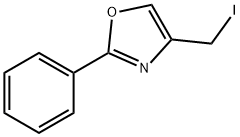 4-(Iodomethyl)-2-phenyloxazole 结构式
