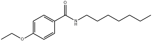 4-ethoxy-N-heptylbenzamide 结构式