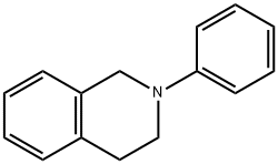 2-苯基-1,2,3,4-四氢异喹啉 结构式