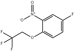 5-Fluoro-2-(2,2,2-trifluoroethoxy)nitrobenzene 结构式