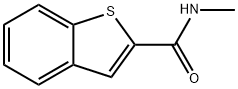 N-methyl-benzo[b]thiophene-2-carboxamide 结构式