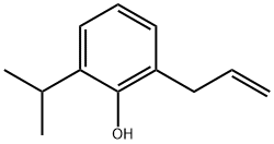 2-Allyl-6-isopropylphenol 结构式