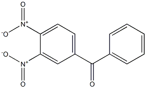 (3,4-Dinitrophenyl)(phenyl)methanone 结构式