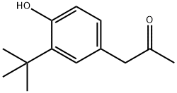 1-(3-(tert-Butyl)-4-hydroxyphenyl)propan-2-one 结构式