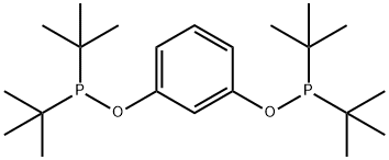 1,3-双[(二叔丁基膦)氧代]苯 结构式