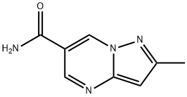 2-methylpyrazolo[1,5-a]pyrimidine-6-carboxylic acid amide 结构式