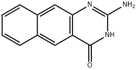 2-氨基-苯并[G]喹唑啉-4-酮 结构式