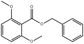 Benzyl 2,6-dimethoxybenzoate 结构式