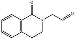 3,4-dihydro-1-oxo-2(1H)-Isoquinolineacetaldehyde 结构式