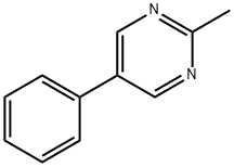 2-methyl-5-phenylpyrimidine 结构式