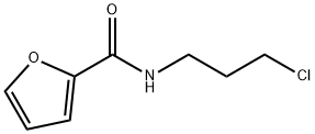 N-(3-chloropropyl)furan-2-carboxamide 结构式