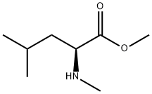 N-甲基-L-亮氨酸甲酯 结构式