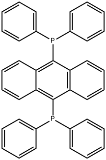 9,10-双(二苯基膦)蒽 结构式