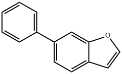 6-苯基-1-苯并呋喃 结构式