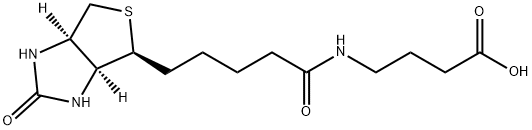 生物素酰基-4-氨基丁酸 结构式