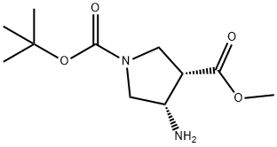 (3S,4S)-1-tert-Butyl3-methyl4-aminopyrrolidine-1,3-dicarboxylate