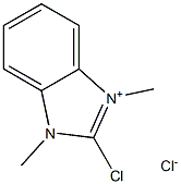 2-氯-1,3-二甲基-1H-苯并咪唑-3-氯化物 结构式