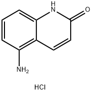 5-Aminoquinolin-2-ol hydrochloride 结构式
