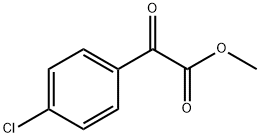 2-(4-氯苯基)-2-氧代乙酸甲酯 结构式