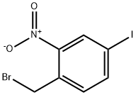 1-BROMOMETHYL-4-IODO-2-NITRO-BENZENE 结构式