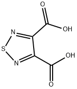 1,2,5-噻二唑-3,4-二羧酸 结构式