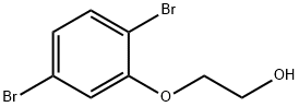 2-(2,5-二溴苯氧基)乙醇 结构式