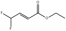 (2E)-4,4-二氟-2-丁烯酸乙酯 结构式