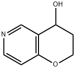 (4S)-3,4-二氢-2H-吡喃并[3,2-C]吡啶-4-醇 结构式