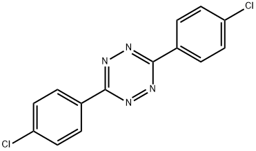 3,6-双(4-氯苯基)-1,2,4,5四氮杂苯 结构式