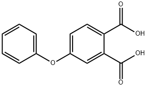 4-苯氧基-1,2-苯二甲酸 结构式