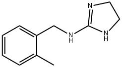 4,5-二氢-N-[(2-甲基苯基)甲基]-1H-咪唑-2-胺 结构式