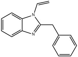 2-Benzyl-1-vinyl-1H-benzo[d]imidazole 结构式