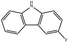 3-氟咔唑 结构式