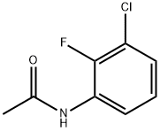 3'-氯-2'-氟乙酰苯胺 结构式