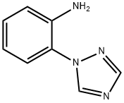 2-(1,2,4-三唑-1-基)苯胺 结构式