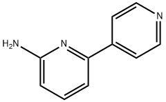 6-(pyridin-4-yl)pyridin-2-amine 结构式