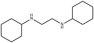 1,2-双(环己基氨基)乙烷 结构式