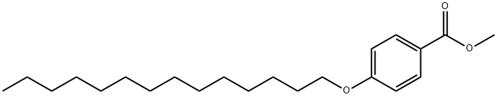 METHYL 4-(TETRADECYLOXY)BENZOATE 结构式