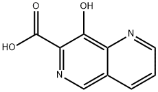 8-羟基-1,6-萘啶-7-羧酸 结构式