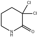 3,3-dichloro-2-Piperidinone 结构式