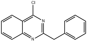 2-苄基-4-氯喹唑啉 结构式