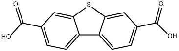 dibenzo[b,d]thiophene-3,7-dicarboxylic acid 结构式