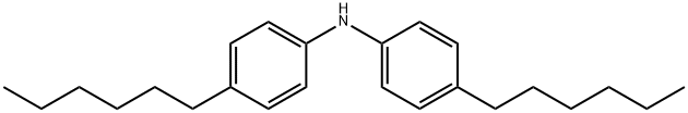 bis(4-hexylphenyl)amine 结构式